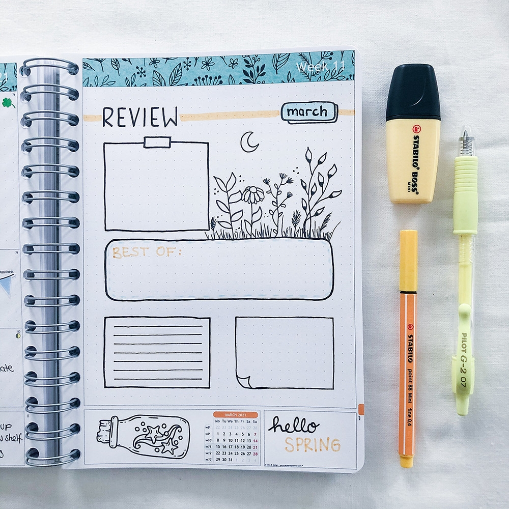 Inspo Guide To The Bujo Planner 10 Ideas For Your Bullet Journal Spreads