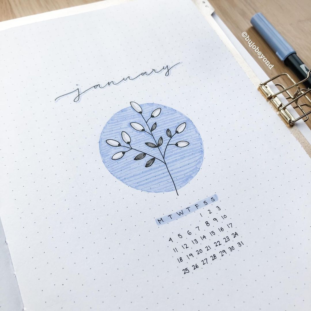 bullet journal january bullet journal january