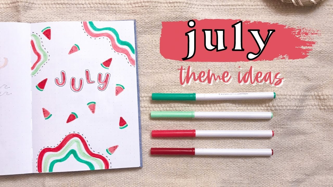 JULY BULLET JOURNAL THEMES 3 Easy BUJO Theme Ideas For July July 2021 Plan With Me July PWM YouTube JULY BULLET JOURNAL THEMES 3 Easy BUJO Theme Ideas For July July 2021 Plan With Me July PWM YouTube
