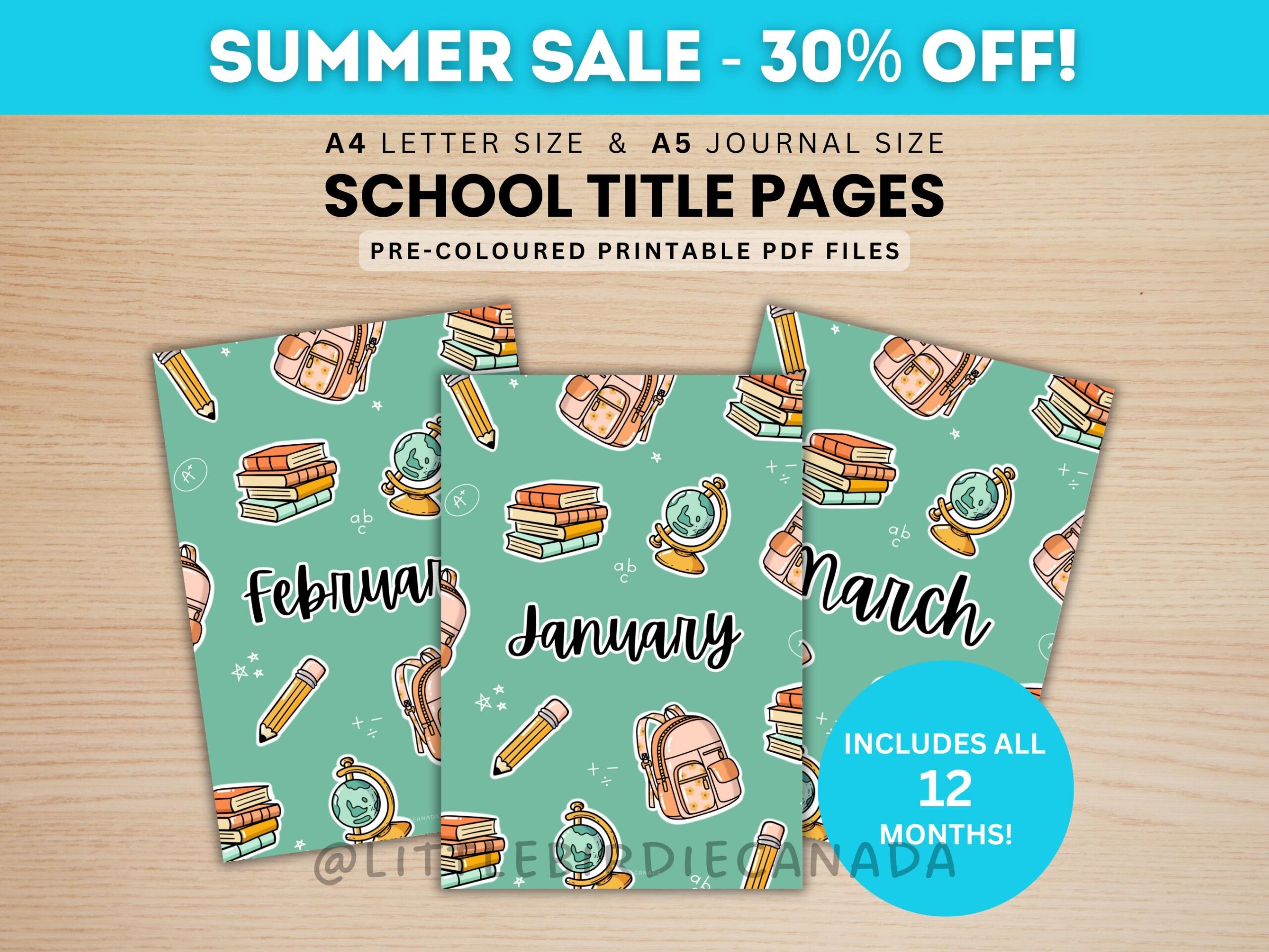 little birdie canada bullet journal