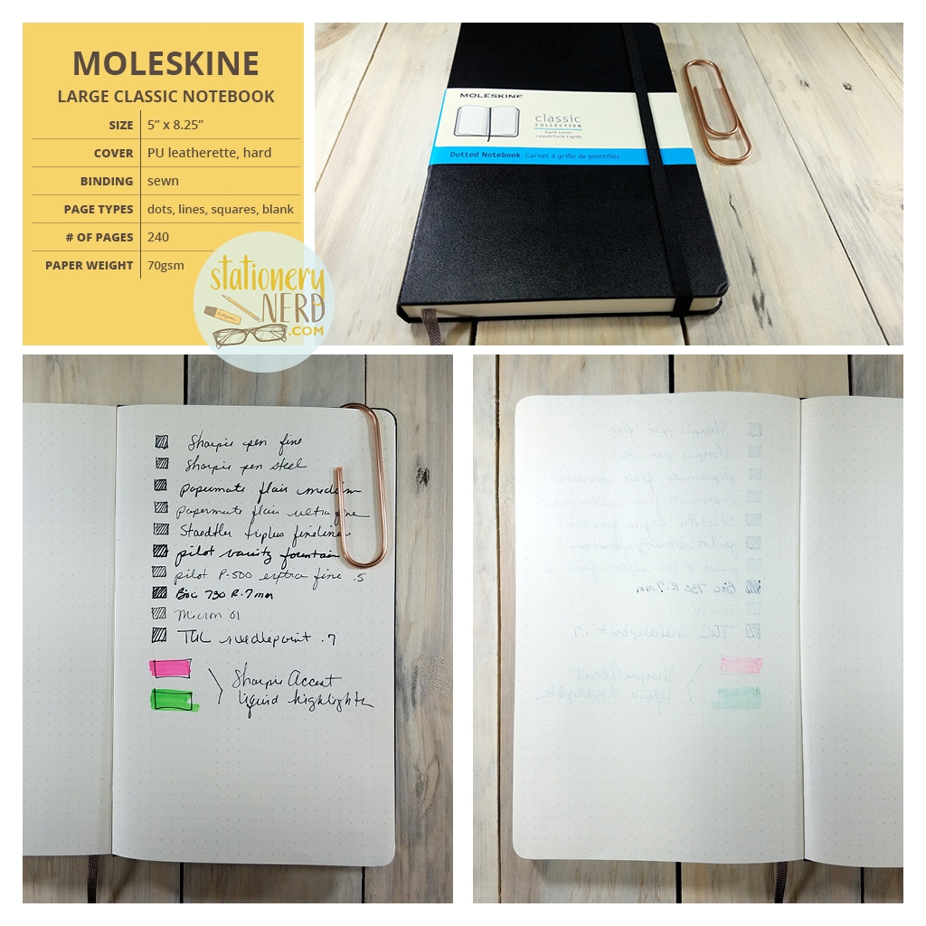 Moleskine Classic Notebook Stationery Nerd Moleskine Classic Notebook Stationery Nerd
