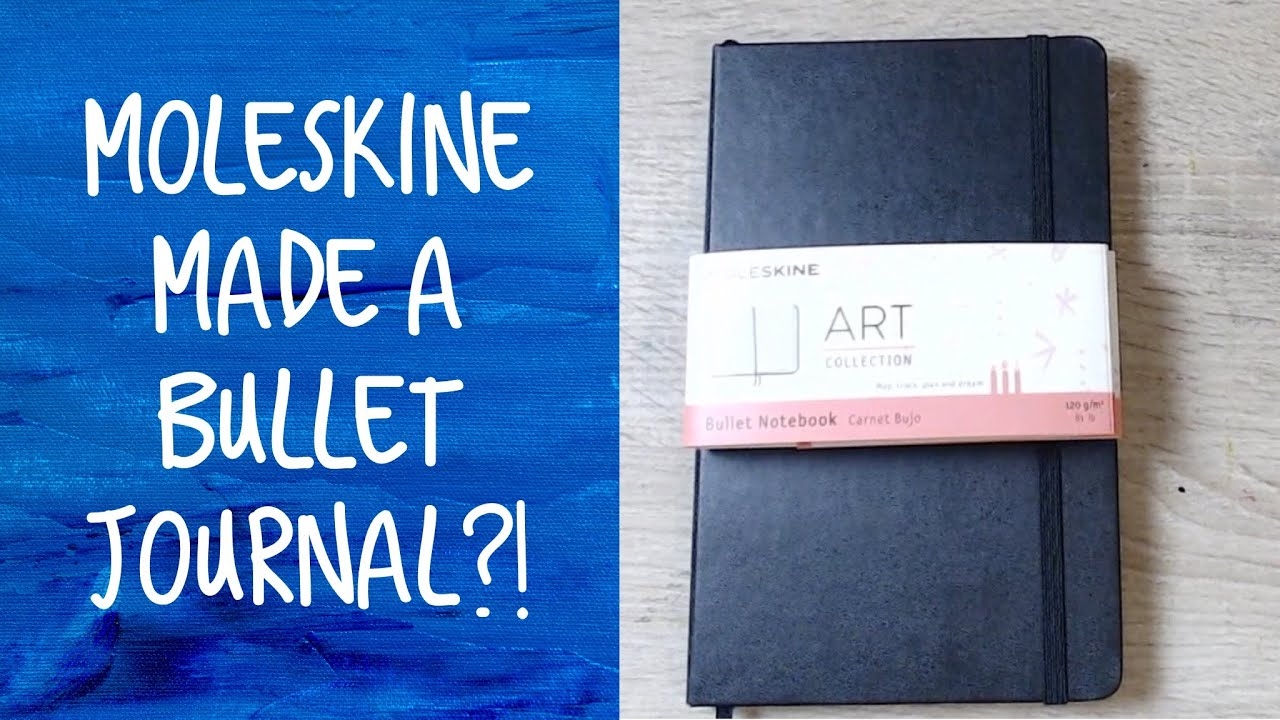 Moleskine Made A Bullet Journal YouTube Moleskine Made A Bullet Journal YouTube