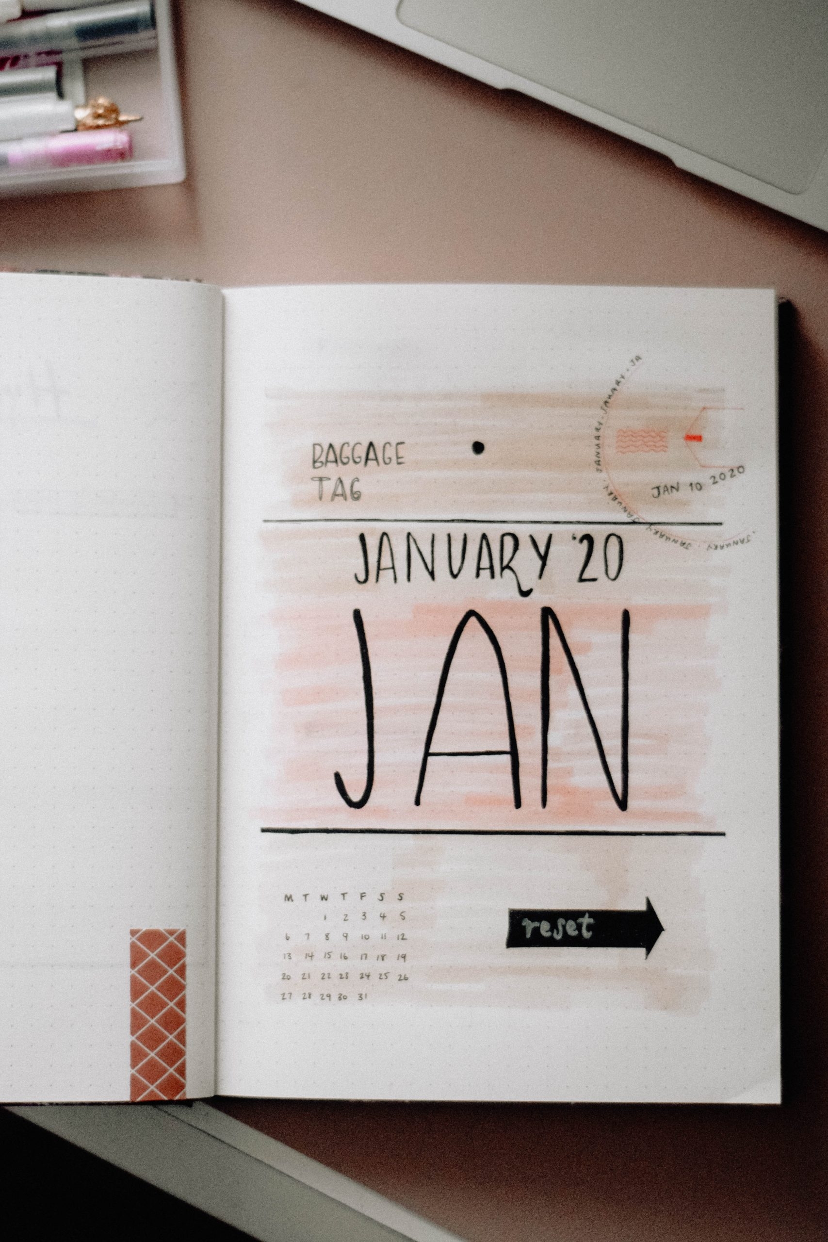 My 2020 Bullet Journal Set up Daisybutter