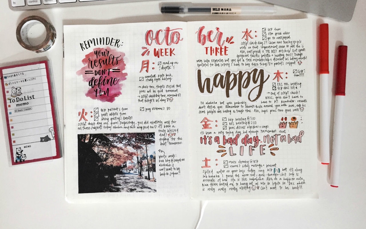 good bullet journals