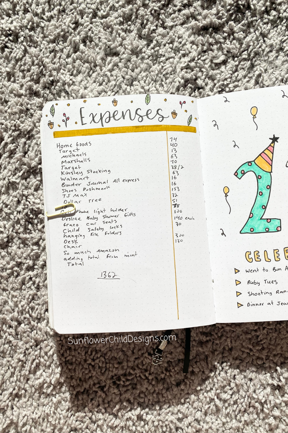 bullet journal target bullet journal target