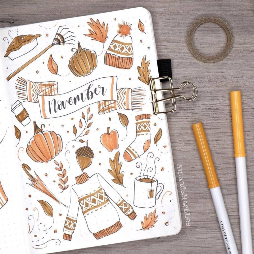 November Bullet Journal Theme Ideas Sheena Of The Journal November Bullet Journal Theme Ideas Sheena Of The Journal
