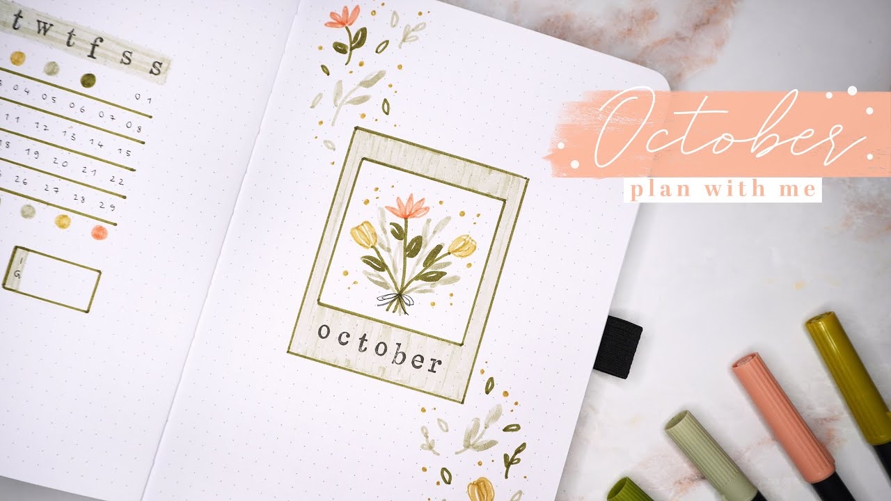 bullet journal october bullet journal october