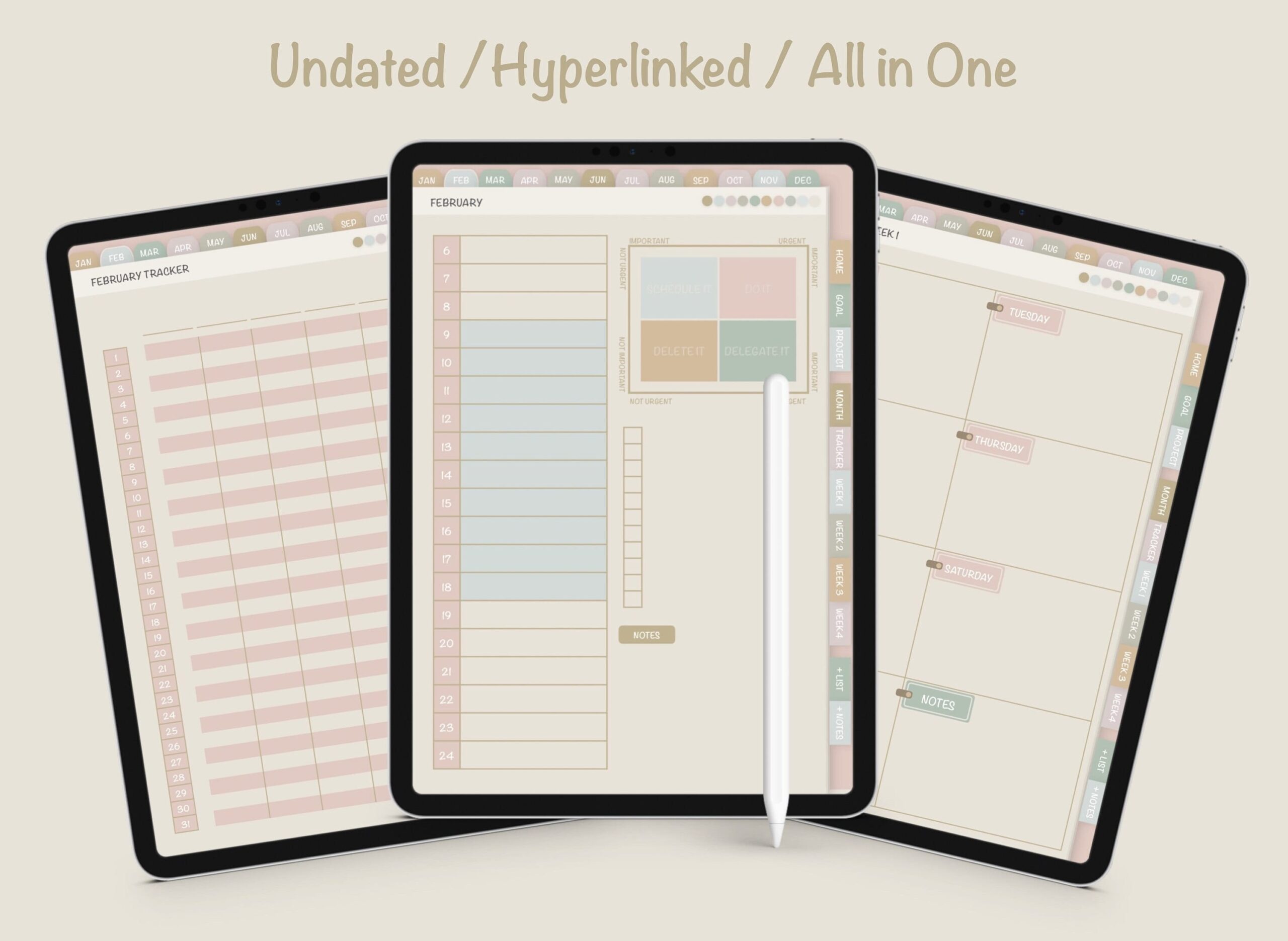 onenote bullet journal template