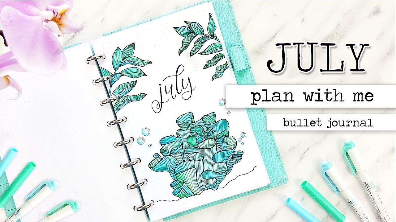 july bullet journal july bullet journal