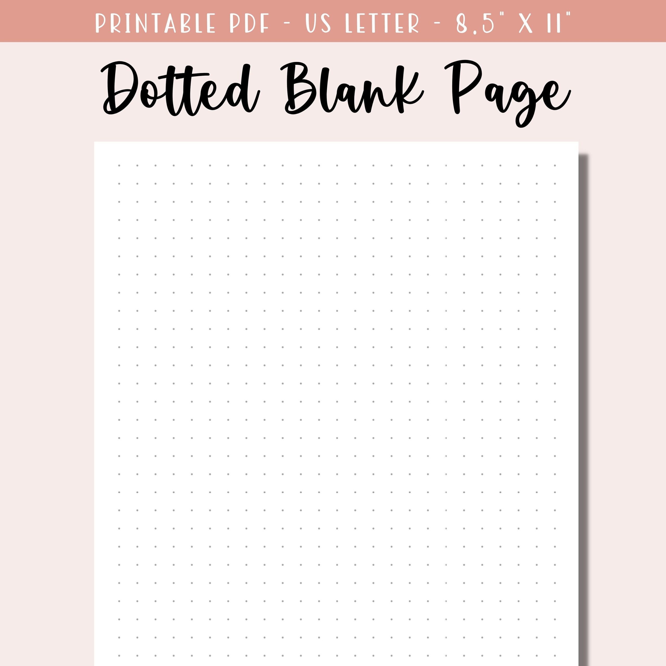 Printable Dot Grid Pages For Bullet Journal Dotted Page Template Blank Dotted Paper Printable Journal Page Etsy Printable Dot Grid Pages For Bullet Journal Dotted Page Template Blank Dotted Paper Printable Journal Page Etsy