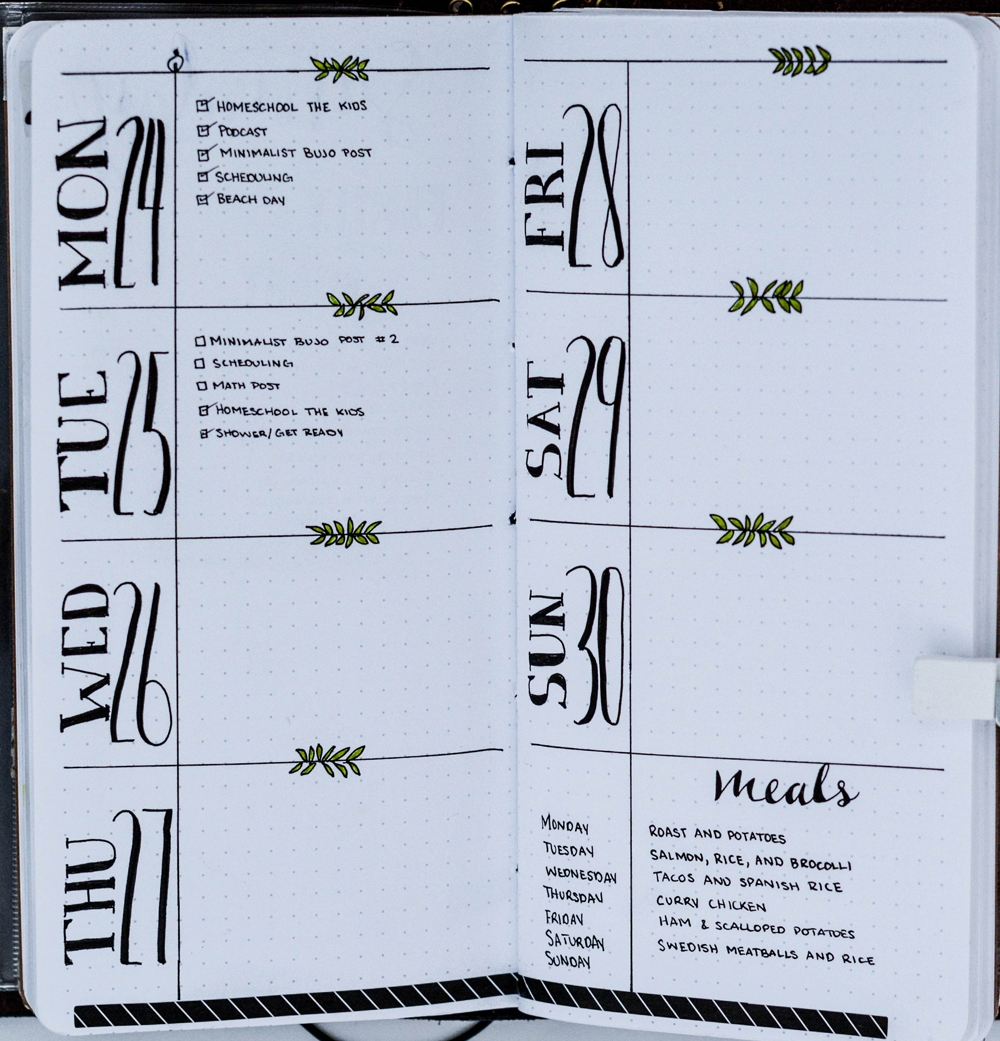 Simple Bullet Journal Inspiration From My Planner To Yours Simple Bullet Journal Inspiration From My Planner To Yours