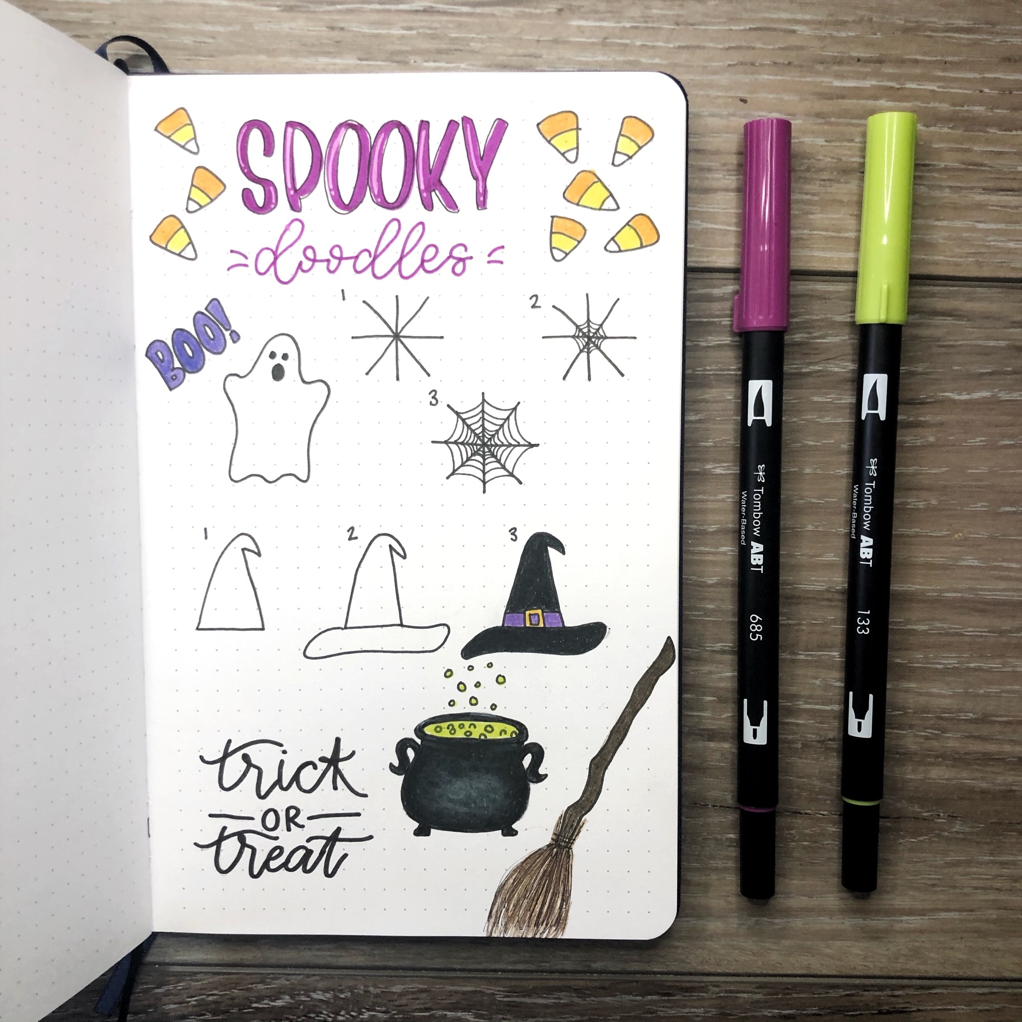 Spooky Doodles Halloween Doodles For Your Bullet Journal Rae s Daily Page Spooky Doodles Halloween Doodles For Your Bullet Journal Rae s Daily Page