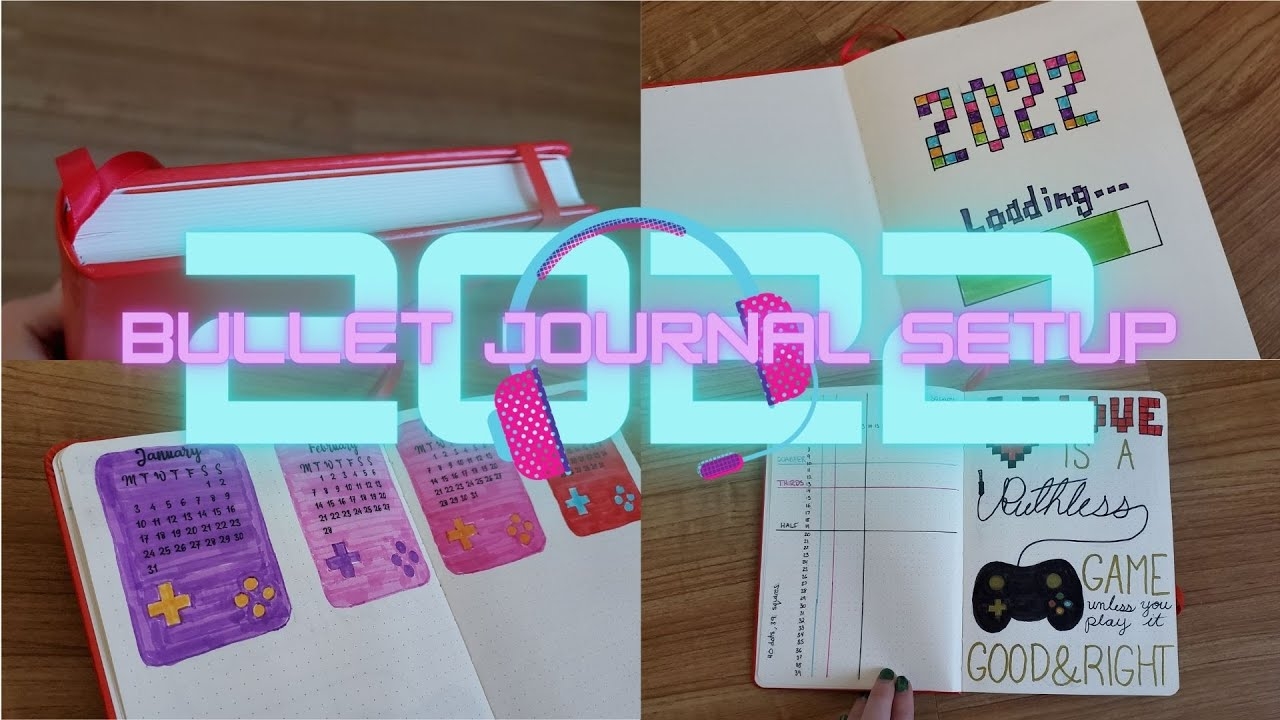 STARTING A NEW BULLET JOURNAL Video Game Themed 2022 Bullet Journal Yearly Setup YouTube STARTING A NEW BULLET JOURNAL Video Game Themed 2022 Bullet Journal Yearly Setup YouTube