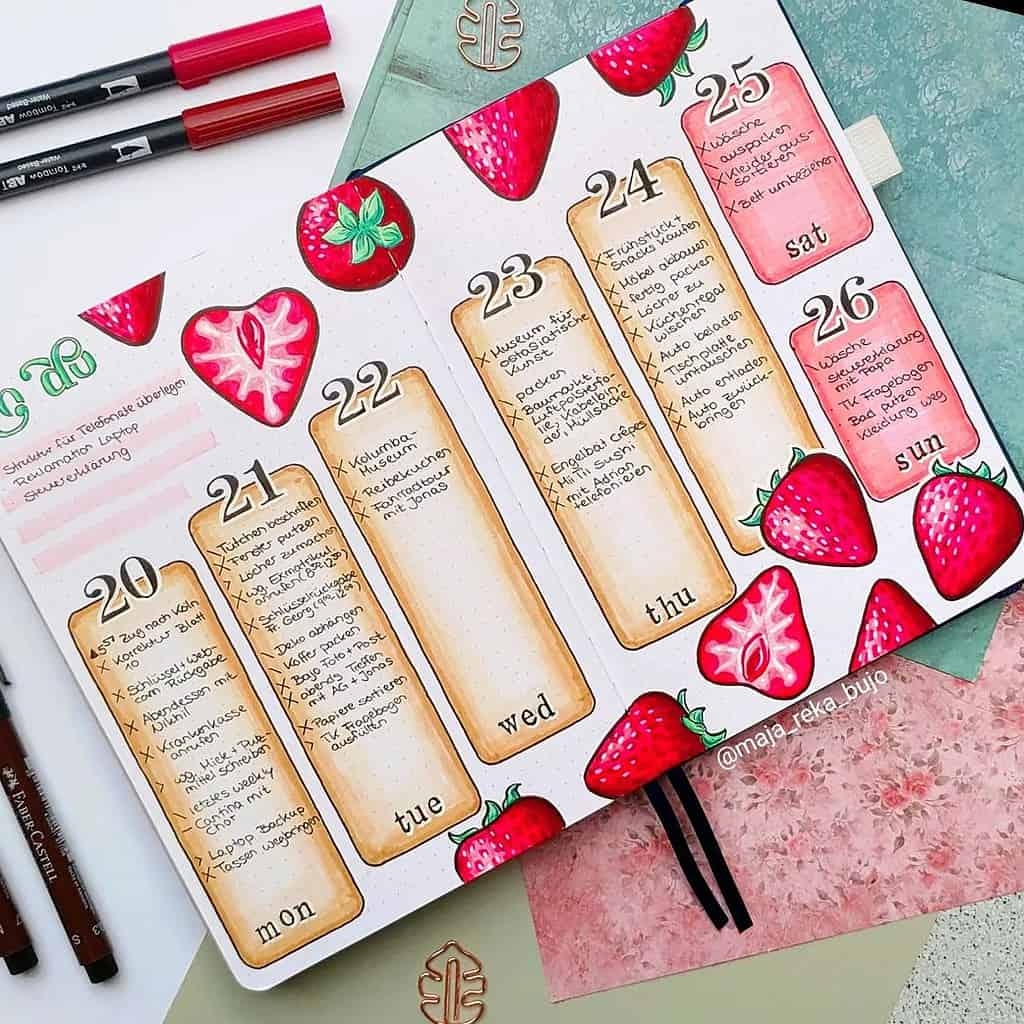 bullet journal themes