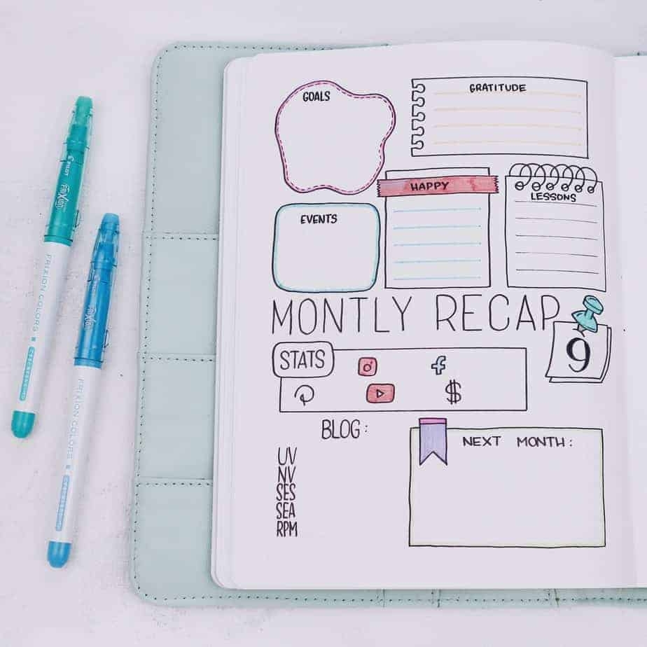 Why You Need A Monthly Review Page In Your Bullet Journal Masha Plans Why You Need A Monthly Review Page In Your Bullet Journal Masha Plans